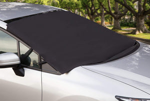 OxGord, cobertor para parabrisas, eliminación de nieve, protector para parabrisas para todos los climas, invierno, verano, protector solar para autos, camiones, camionetas, vehículos utilitarios deportivos. Deje de usar el cepillo o la pala