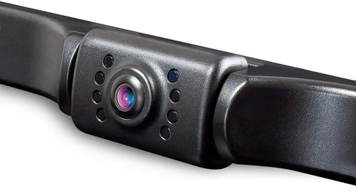 eRapta ERT01 - Cámara de visión trasera para coche con ángulo de visión perfecto de 149°, 8 luces LED, visión nocturna, 9 niveles, impermeable, universal, cámara de marcha atrás, placa de licencia