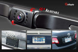 eRapta ERT01 - Cámara de visión trasera para coche con ángulo de visión perfecto de 149°, 8 luces LED, visión nocturna, 9 niveles, impermeable, universal, cámara de marcha atrás, placa de licencia