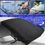 OxGord, cobertor para parabrisas, eliminación de nieve, protector para parabrisas para todos los climas, invierno, verano, protector solar para autos, camiones, camionetas, vehículos utilitarios deportivos. Deje de usar el cepillo o la pala