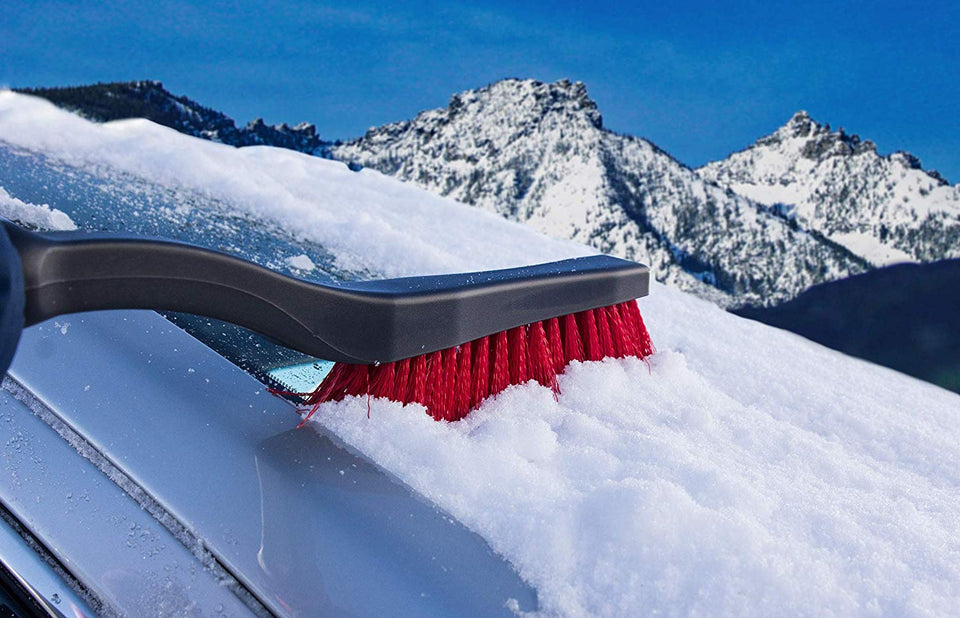 Mallory USA 532 Colors May Vary - Cepillo de nieve (cabeza fija, plástico, 26.0 in)